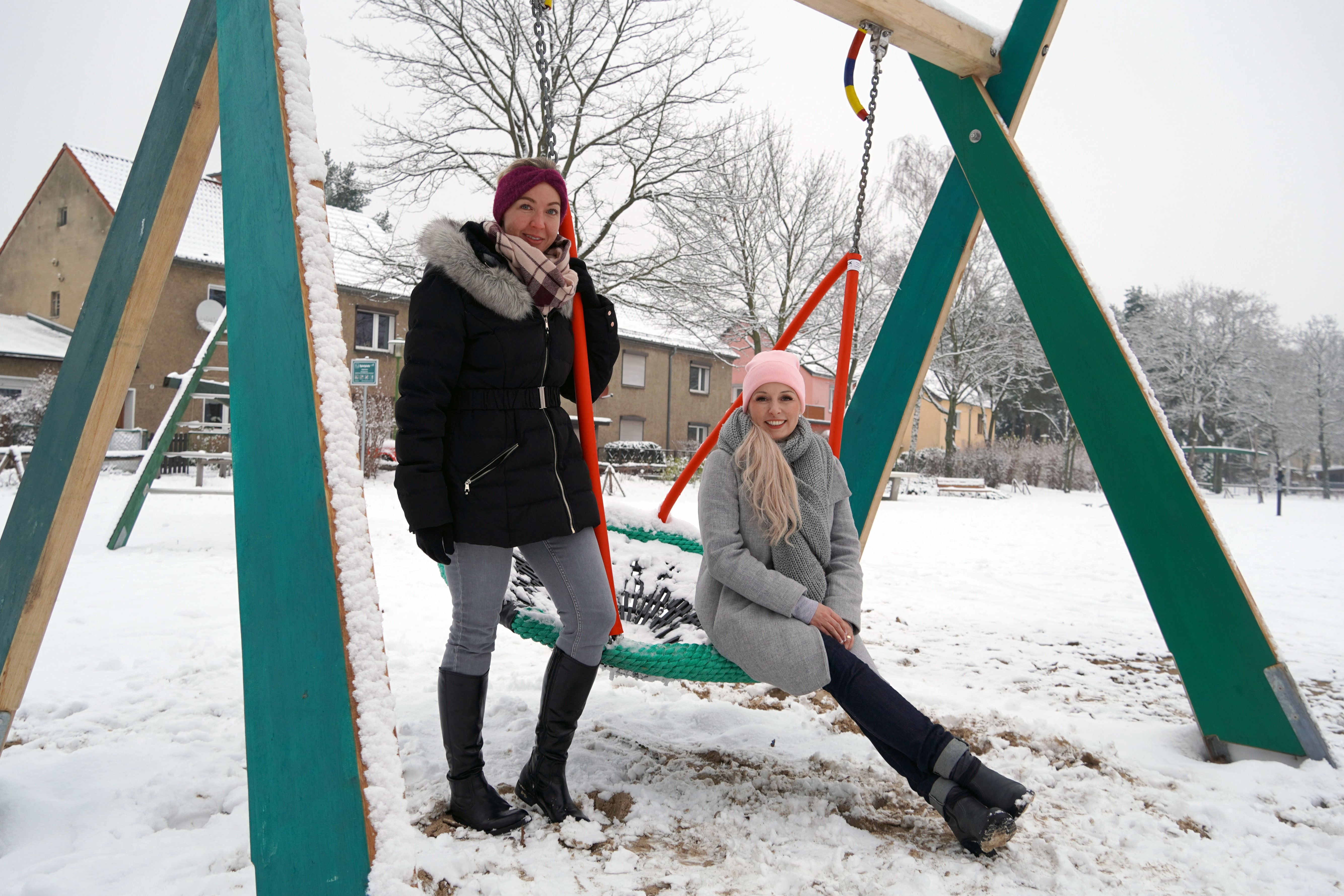 Brgeranliegen umgesetzt: Anna Pierschke wandte sich an Nicole Walter-Mundt (CDU), um die Spielelandschaft auf der Angerwiese zu ergnzen, Foto: Christian Howe