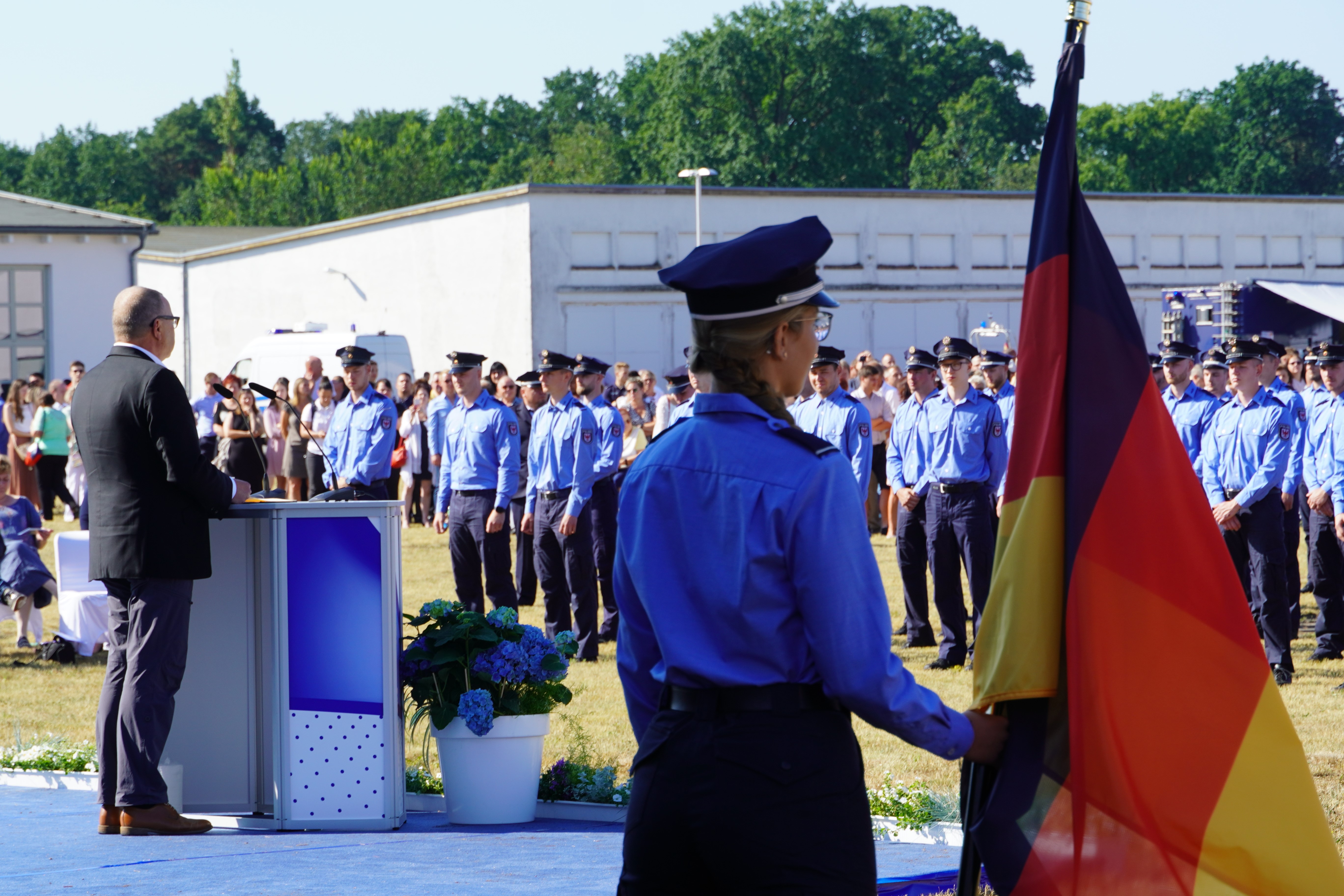 Nicole Walter-Mundt fordert klares Bekenntnis zu Wohnheim fr angehende Polizisten in Oranienburg, Foto: Christian Howe