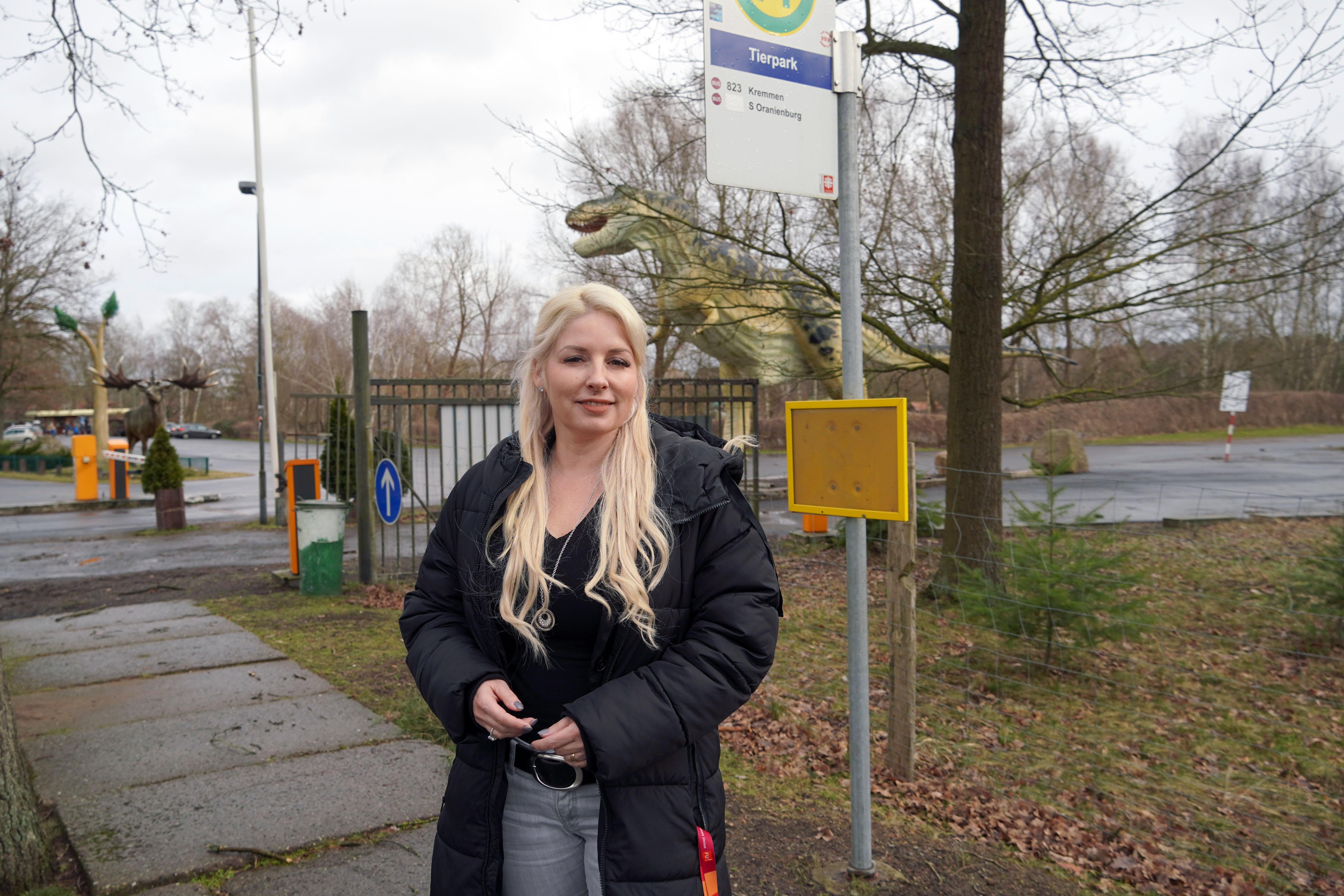 Nicole Walter-Mundt und die CDU Oranienburg wollen die Busanbindung fr den Tierpark Germendorf langfristig sicherstellen, Foto: Christian Howe