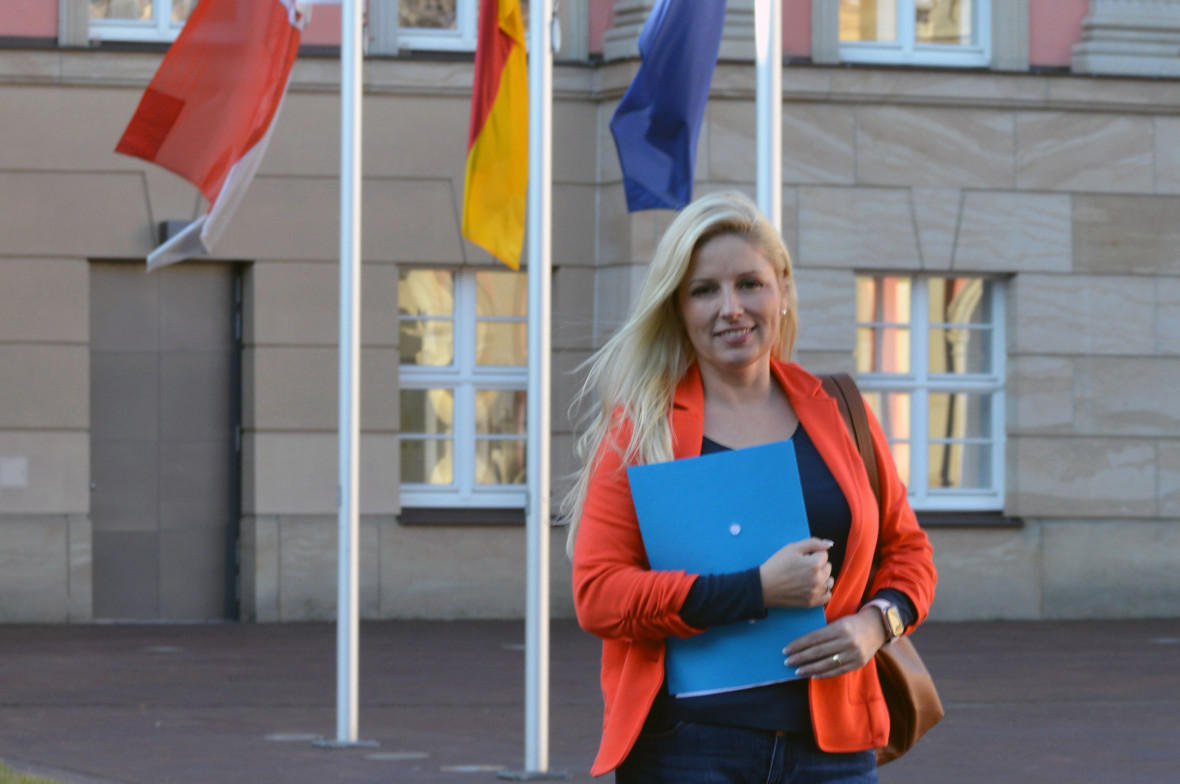 Nicole Walter-Mundt (CDU) warb im Landtag Brandenburg fr schnelles, einfaches und nachhaltiges Bauen, Foto: Christian Howe